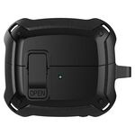 Per Samsung Galaxy Buds 3 / 3 Pro Bumblebee Custodia protettiva per auricolari con interruttore e gancio (nero)