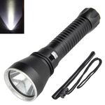 XHP70.2 Torcia subacquea 3000 lumen IPX8 impermeabile sott'acqua 80 m senza batteria luce bianca