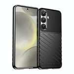 Per Samsung Galaxy S25 5G Thunderbolt Custodia antiurto in TPU per telefono (nero)