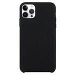 Custodia in silicone solido per iPhone 16 Pro (nero)