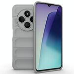 Per Redmi 14C 4G Global Magic Shield TPU + Custodia in flanella per telefono (grigio)