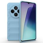 Per Redmi 14C 4G Global Magic Shield TPU + Custodia in flanella per telefono (azzurro chiaro)
