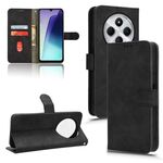 Per Redmi 14C Custodia in pelle magnetica con chiusura magnetica (nera)