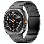 Per Samsung Galaxy Watch Ultra 47mm cinturino in lega di titanio (nero)