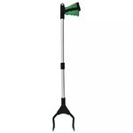 Raccoglitori di rifiuti magnetici pieghevoli da 31,9 pollici, bastoni extra lunghi (verde)