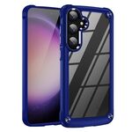 Per Samsung Galaxy S25+ 5G TPU + PC Lens Protection Custodia per telefono (blu)
