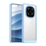 Per Redmi Note 14 Pro+ 5G Custodia per telefono in TPU ibrida acrilica serie colorata (blu)