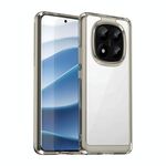 Per Redmi Note 14 Pro+ 5G Custodia per telefono in TPU ibrida acrilica serie colorata (grigio trasparente)