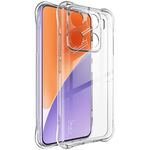 Per Xiaomi 15 Pro imak Custodia antiurto in TPU per telefono Airbag (trasparente)