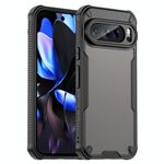 Per Google Pixel 9 Pro Armor Glaze PC Hybrid TPU Custodia per telefono (nero)