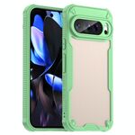 Per Google Pixel 9 Pro Armor Glaze PC Hybrid TPU Custodia per telefono (verde)
