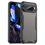 Per Google Pixel 9 Pro XL Armor Glaze PC Hybrid TPU Custodia per telefono (nero)