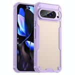 Per Google Pixel 9 Pro XL Armor Glaze PC Hybrid TPU Custodia per telefono (viola)