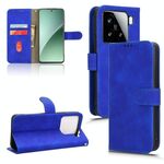Per Xiaomi 15 Custodia in pelle magnetica con chiusura magnetica Skin Feel (blu)