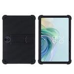 Per TCL TAB 11 Gen 2 Custodia protettiva antiurto in silicone per tablet con supporto (nero)