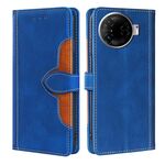 Per Tecno Camon 30 Pro 5G Custodia in pelle con fibbia magnetica Skin Feel (blu)