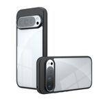 Per Google Pixel 9 / 9 Pro Armor Precise Hole PC Hybrid TPU Custodia per telefono (trasparente)