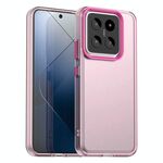Per Xiaomi 14 Pro Candy PC Hybrid TPU antiurto Custodia per telefono (rosso)