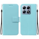 Per Xiaomi 14T Pro Custodia per telefono in pelle con fibbia magnetica ultrasottile (verde)