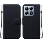 Per Xiaomi 14T Pro Custodia per telefono in pelle con fibbia magnetica ultrasottile (nero)