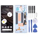 Per Google Pixel 7A G82U8 OLED LCD Screen Digitizer Assembly completo con telaio (blu)