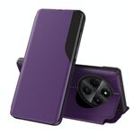 Per Xiaomi Redmi 14C Attraction Flip Holder Custodia in pelle per telefono (viola)