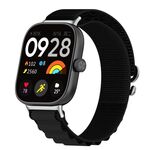 Per Redmi Watch 4 Loop Nylon Watch Band (Nero)