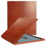 Per Boox Note Air 3 C / 3 Custodia protettiva leggera in PU (marrone)