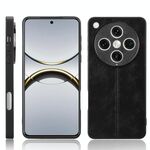Per OPPO Find X8 Pro Custodia per telefono con motivo a mucca e cuciture (nero)