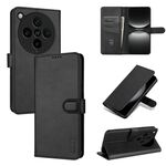 Per OPPO Find X8 Pro AZNS Custodia per telefono in pelle con texture di vitello e pelle di vitello (nero)