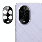 Per Huawei nova 13 Pro imak Pellicola in vetro per obiettivo fotocamera posteriore Versione nera