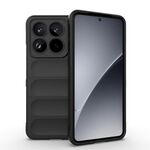 Per Xiaomi 15 Pro 5G Magic Shield TPU + Custodia in flanella per telefono (nero)