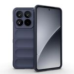 Per Xiaomi 15 Pro 5G Magic Shield TPU + Custodia in flanella per telefono (blu scuro)