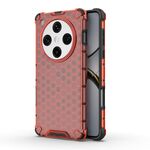 Per OPPO Find X8 Pro 5G Custodia antiurto a nido d'ape per telefono (rosso)