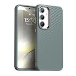 Per Samsung Galaxy S24 5G Custodia per telefono IMD in fibra di carbonio (grigio)
