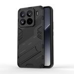 Per Xiaomi 15 Pro 5G Punk Armor 2 in 1 PC + TPU Custodia per telefono con supporto (nero)