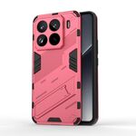 Per Xiaomi 15 Pro 5G Punk Armor 2 in 1 PC + TPU Custodia per telefono con supporto (rosso chiaro)