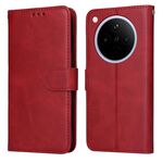 Per OPPO Find X8 Classic Custodia in pelle con texture di vitello Flip (rosso)