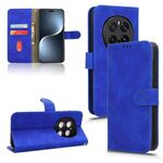 Custodia per telefono in pelle magnetica con chiusura magnetica per Honor Magic7 Pro (blu)