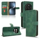 Custodia per telefono in pelle magnetica con chiusura magnetica per Honor Magic7 Pro (verde)