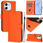 Per Tecno Spark 30 5G / Pova 6 Neo 5G Custodia in pelle tinta unita con cordino (arancione)