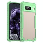 Per Google Pixel 8 Armor Glaze PC Hybrid TPU Custodia per telefono (verde)