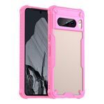 Per Google Pixel 8 Pro Armor Glaze PC Hybrid TPU Custodia per telefono (rosa)