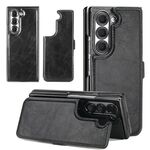 Per Samsung Galaxy Z Fold6 VIETAO Custodia per telefono in PU staccabile con MagSafe RFID integrato (nero)