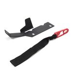 Per Ford F-150 2009-2018 Cintura di rilascio del sedile posteriore dell'auto con fibbia (rosso)