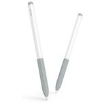 Per Xiaomi Stylus Pen 2 Custodia protettiva in silicone traslucido Jelly Style (grigio)