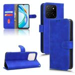 Custodia per telefono in pelle magnetica con chiusura magnetica per Honor X5b 4G (blu)