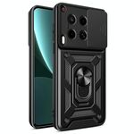 Per Tecno Camon 30 4G / 5G Custodia per fotocamera scorrevole in TPU+PC (nero)