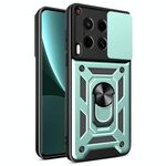 Per Tecno Camon 30 4G / 5G Custodia per fotocamera scorrevole in TPU+PC (verde)