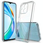Per Honor X5b / X5b Plus Custodia per telefono in TPU acrilico antigraffio (trasparente)